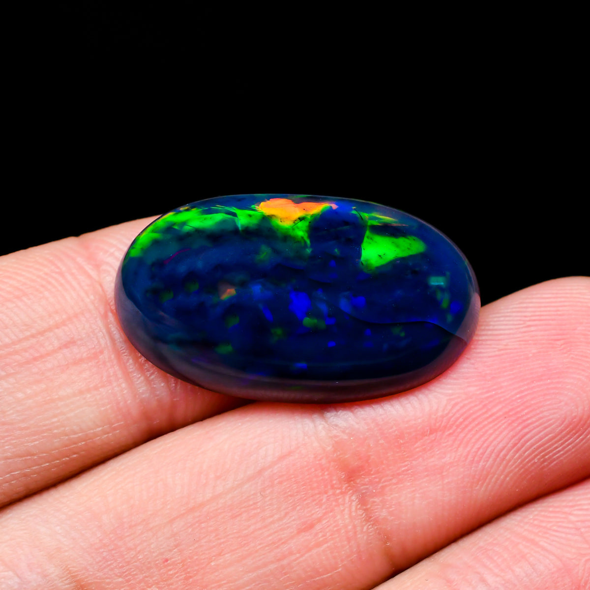 Oval Shape Ethiopian Fire Opal For Gemstone Collectors And Custom Jewelry Making - Fire Opal For Sale