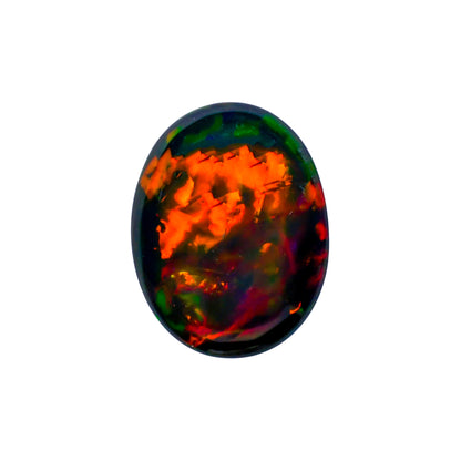 Ethiopian Black Opal Cabochon Oval Cabochon Loose Gemstone - photo 1