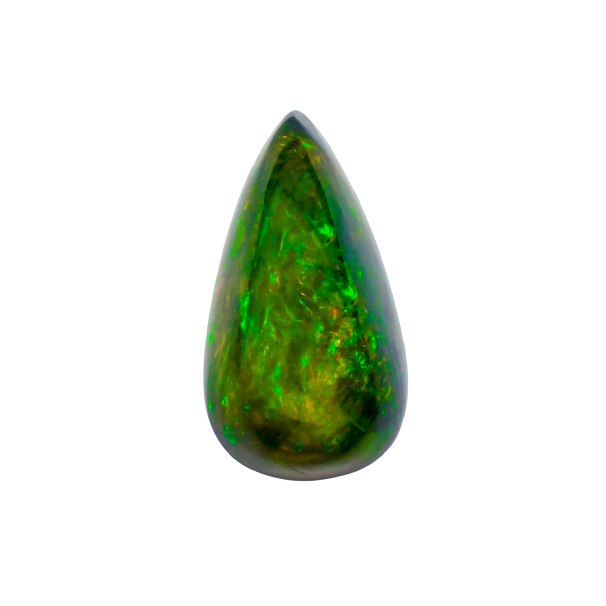 Ethiopian Opal Pear Cabochon Loose Gemstone - photo 1