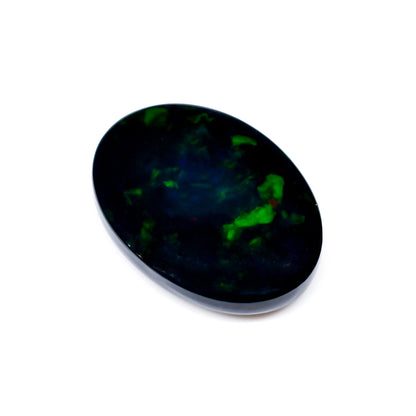 Black Opal Gem Oval Cabochon Loose Gemstone - photo 2