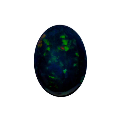 Black Opal Gem Oval Cabochon Loose Gemstone - photo 1