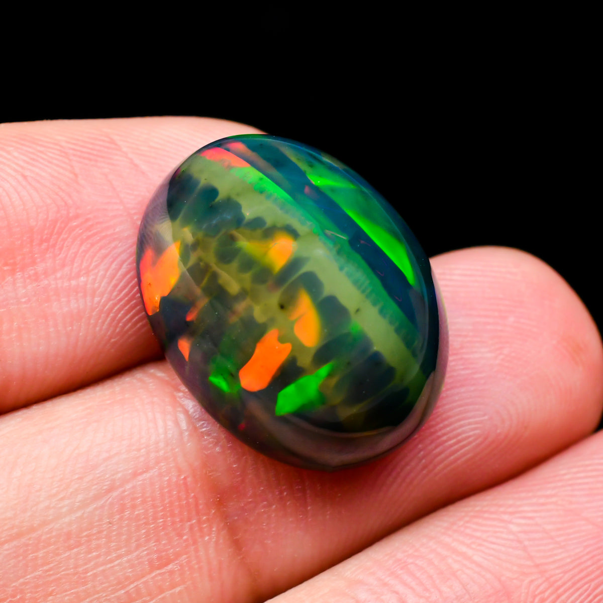 Precious Opal Oval Cabochon Loose Gemstone - photo 3