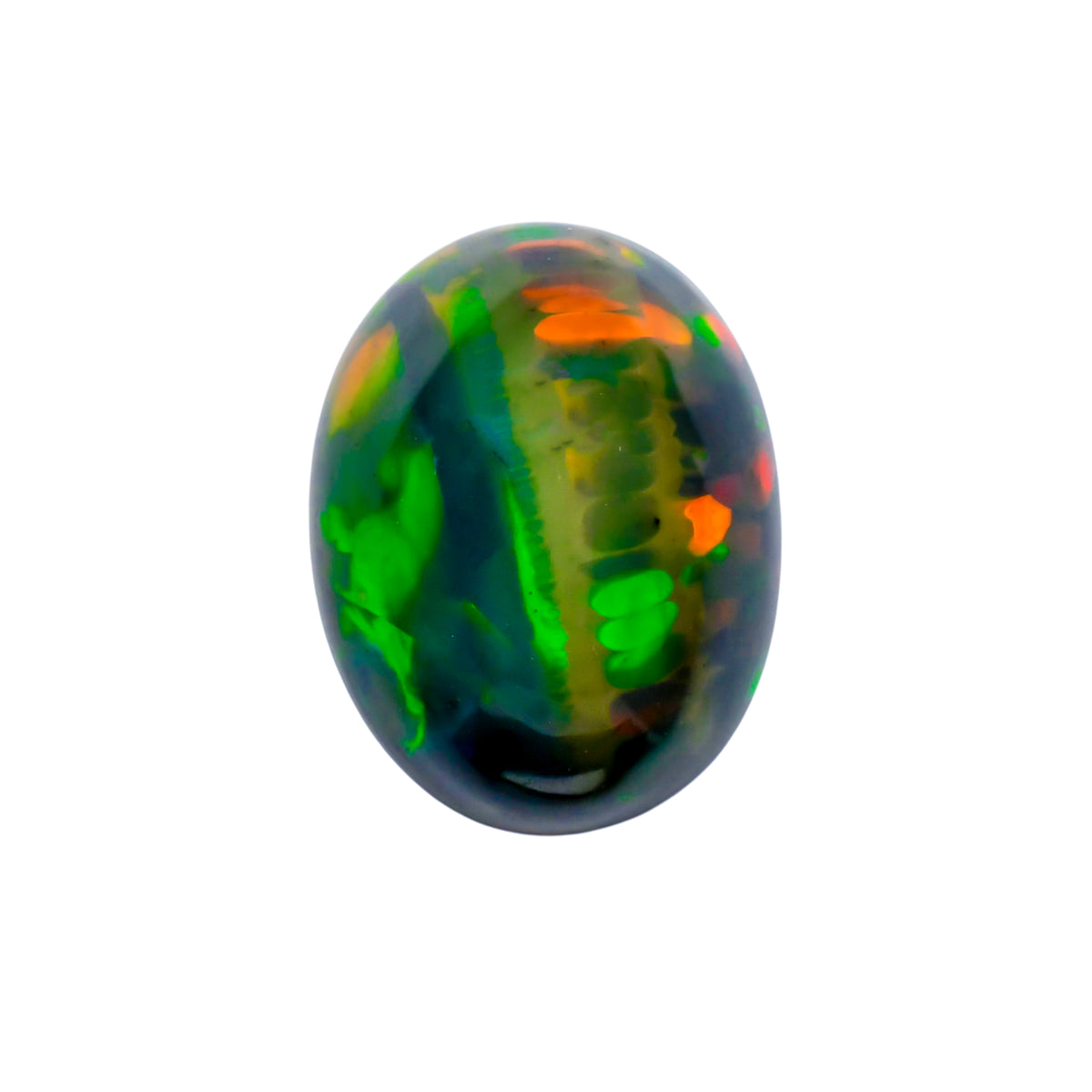 Precious Opal Oval Cabochon Loose Gemstone - photo 1