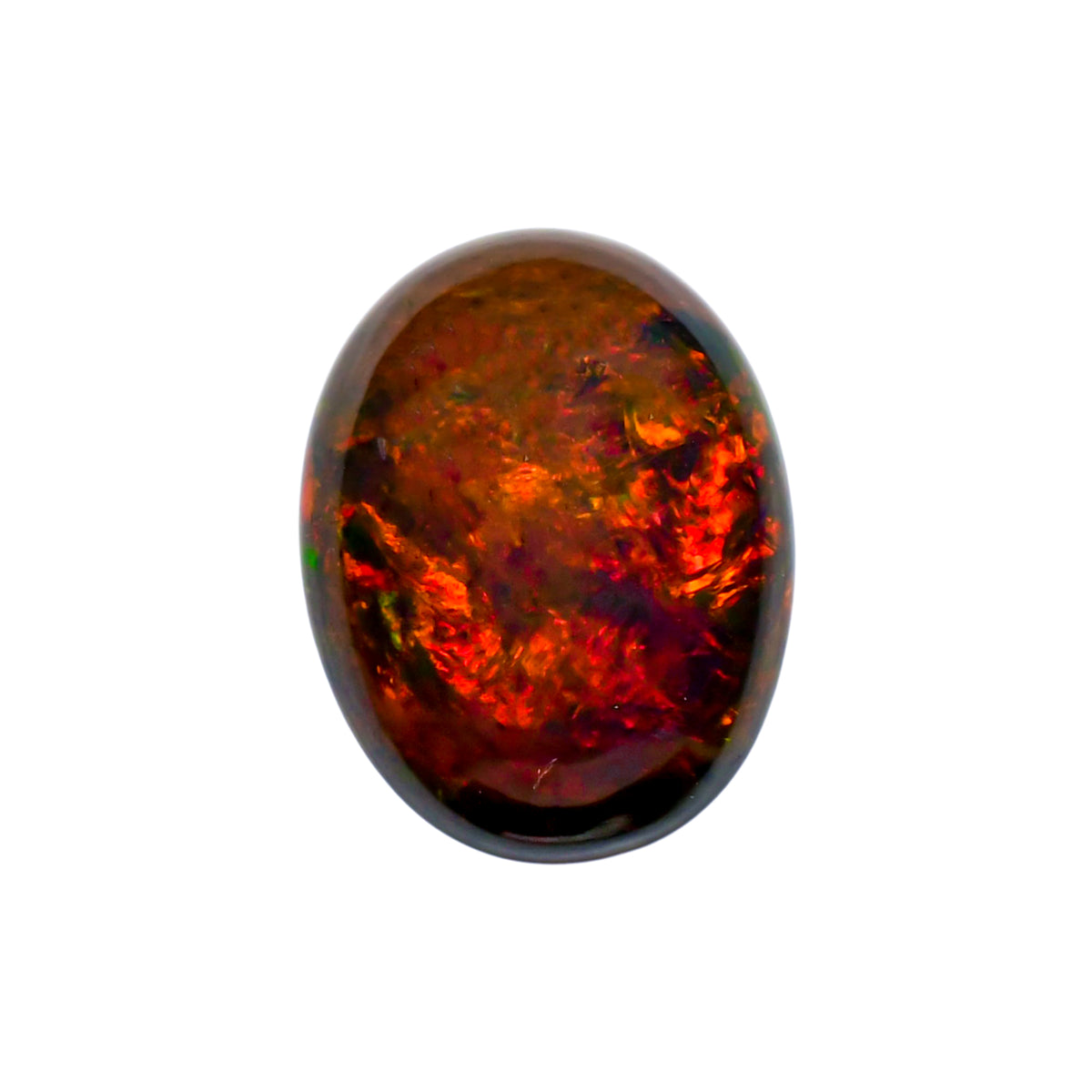 Opal Black Opal Oval Cabochon Loose Gemstone - photo 1