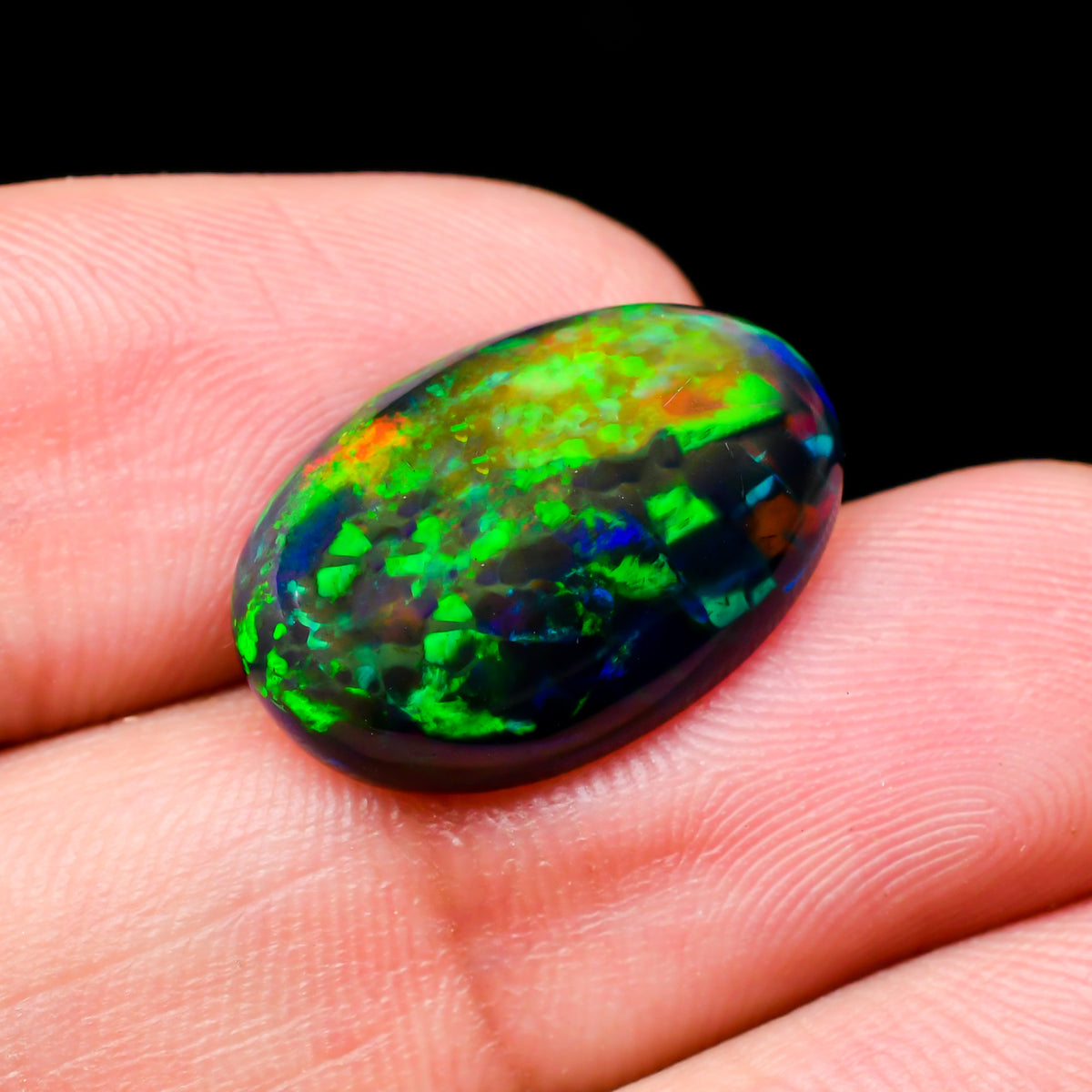 Welo Opal Oval Cabochon Loose Gemstone - photo 3