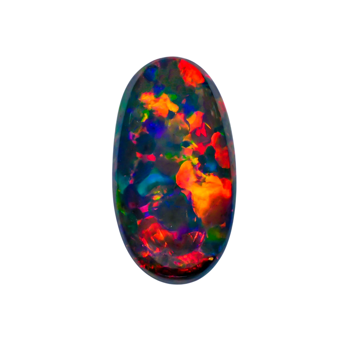 Ethiopian Opals Oval Cabochon Loose Gemstone - photo 1