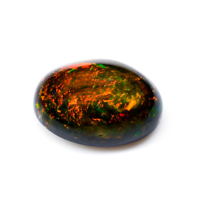 Welo Ethiopian Opal Oval Cabochon Loose Gemstone - photo 2