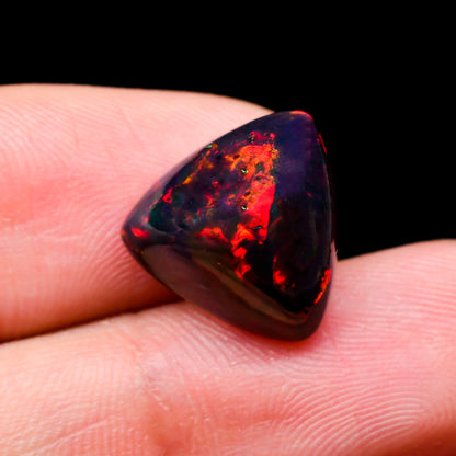 Ethiopian Welo Opal Triangle Cabochon Loose Gemstone - photo 3