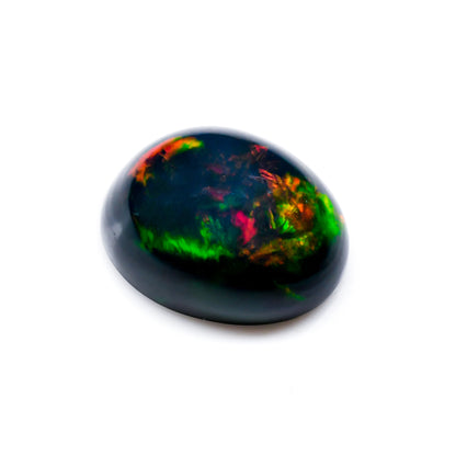 Dark Opal Stone Oval Cabochon Loose Gemstone - photo 2