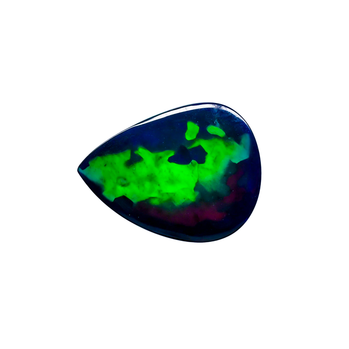 Ethiopian Opal Welo Pear Cabochon Loose Gemstone - photo 1