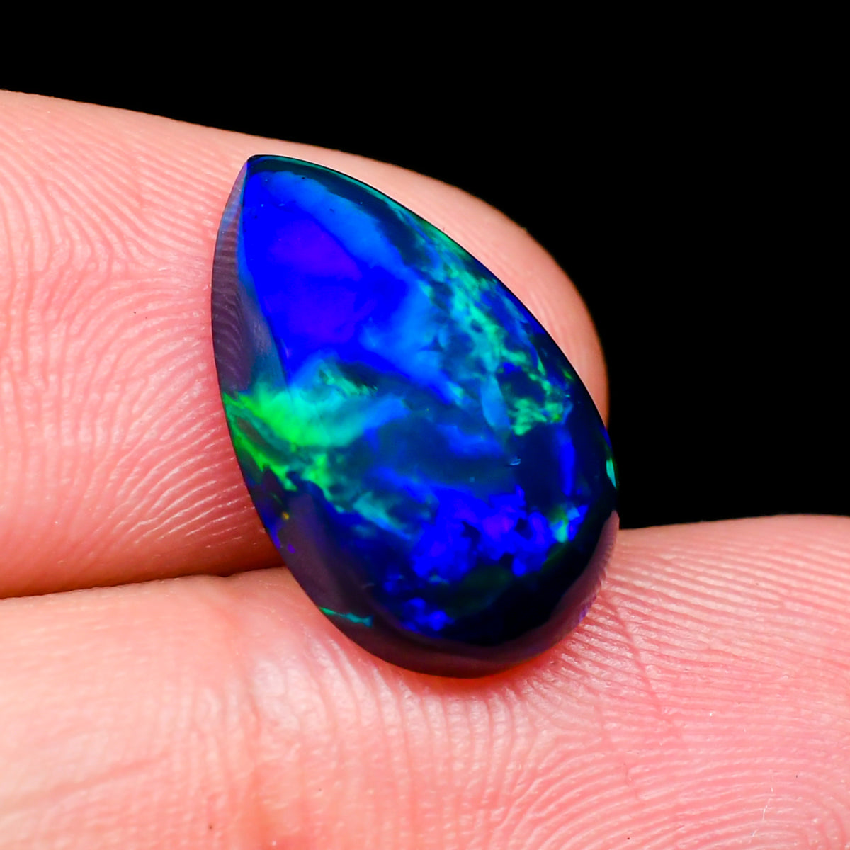 Welo Opals Pear Cabochon Loose Gemstone - photo 3