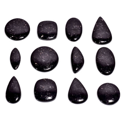 Large nuummite stone for protection jewelry and wire wrapping