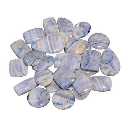 Buy blue scheelite gemstone cabochons for jewelry
