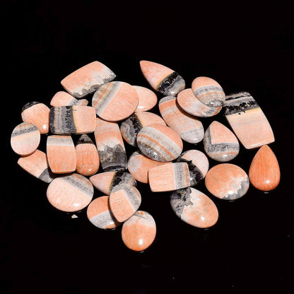 Natural Celestobarite Cabochons for Jewelry Making