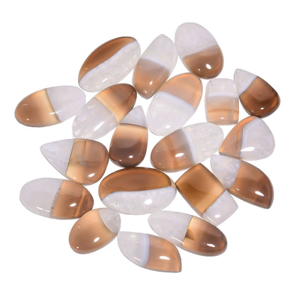 Natural Solar Quartz Gemstone Cabochon Lot for Jewelry Making