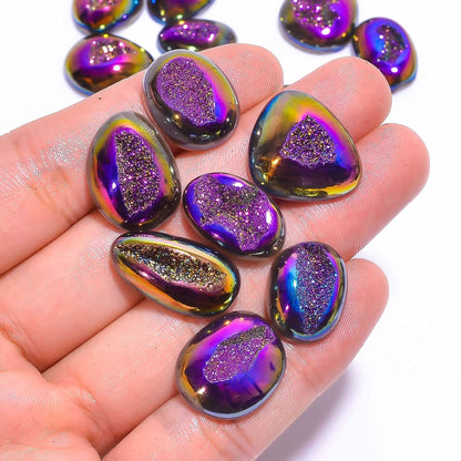 Natural titanium gemstone earrings supply wholesale lot