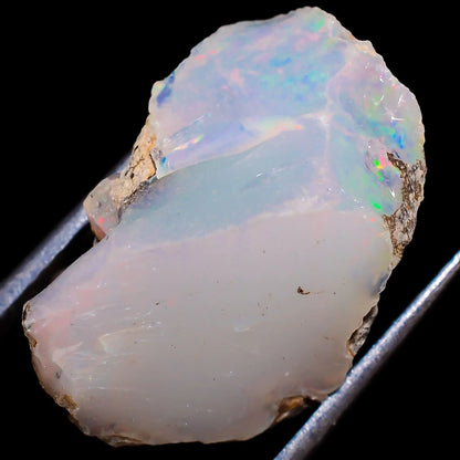 natural raw Ethiopian opal crystal gemstone
