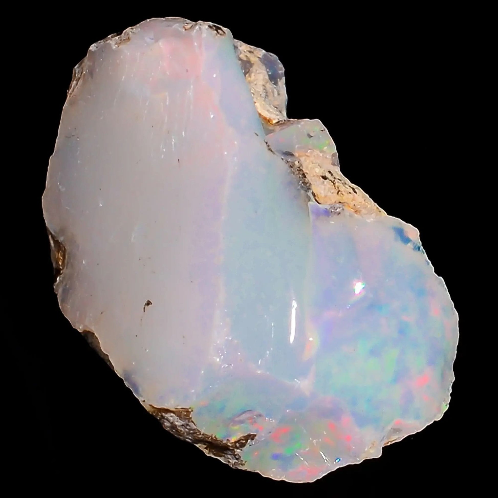 Genuine Ethiopian opal in raw crystal form 
