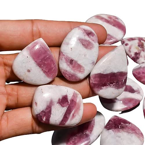 Pink tourmaline necklace and pendant jewelry making supplies