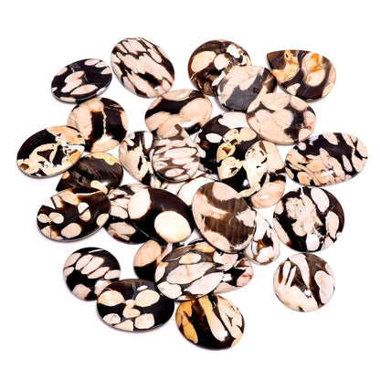 Polished peanut wood jasper gemstone meaning and healing crystals