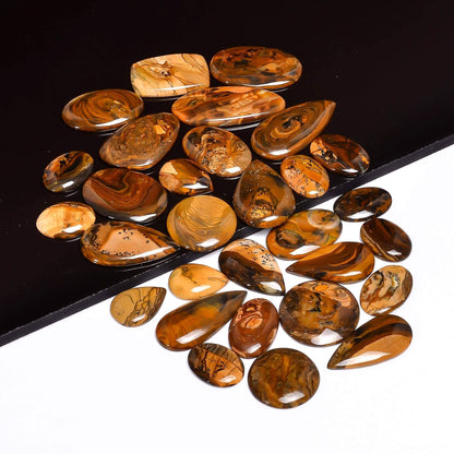 Premium natural big jasper gemstone cabochons high quality