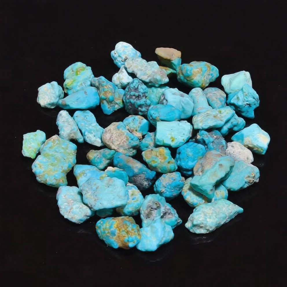 Natural Turquoise Raw Gemstone – Wholesale Bulk Arizona Turquoise Lot ...