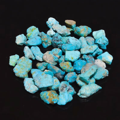 Turquoise Raw Gemstone Lot, Natural Arizona Turquoise Raw For Jewelry Making Supplies, Wholesale Turquoise Rough Loose Chips