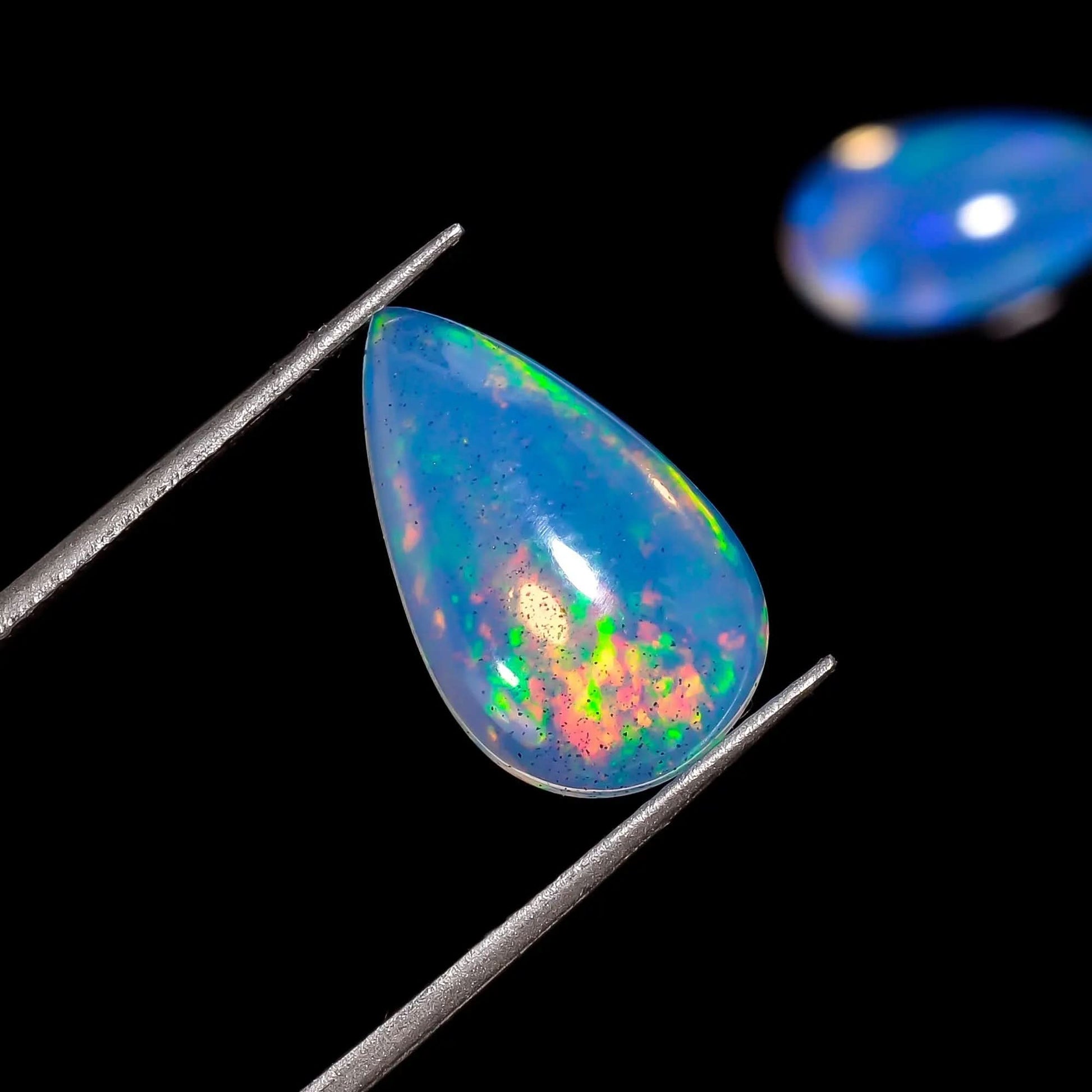 Natural Ethiopian Opal Cabochon 2.5 Ct Loose gemstone 

