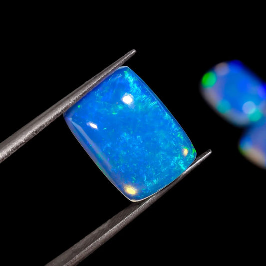 Natural Ethiopian Opal Cushion Cabochon
