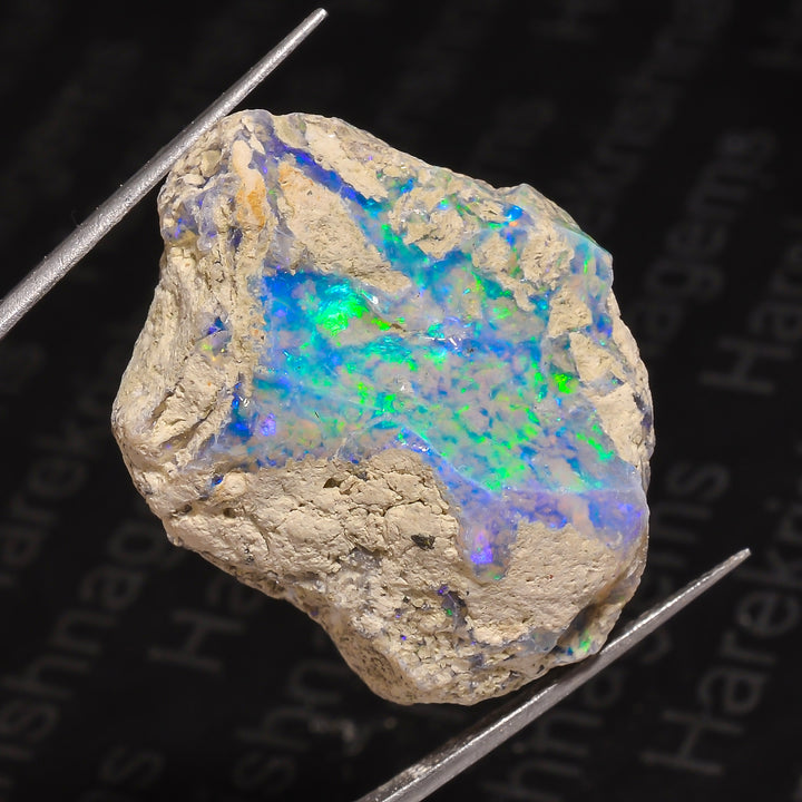 40.5CT White Ethiopian Raw Opal