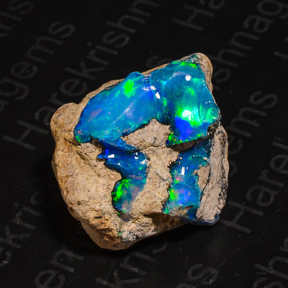 Ethically Sourced 36.5 Ct White Ethiopian Rough Opal – Premium Stone