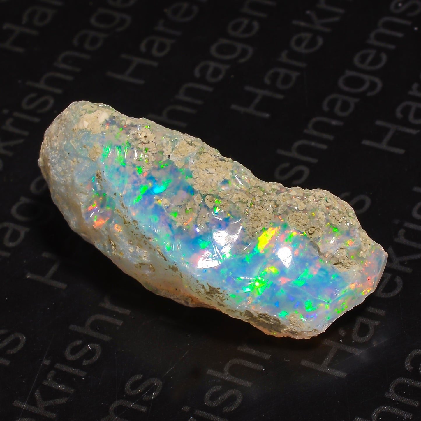 Ethically Sourced 39.5 Ct Natural White Ethiopian Opal – Premium Stone