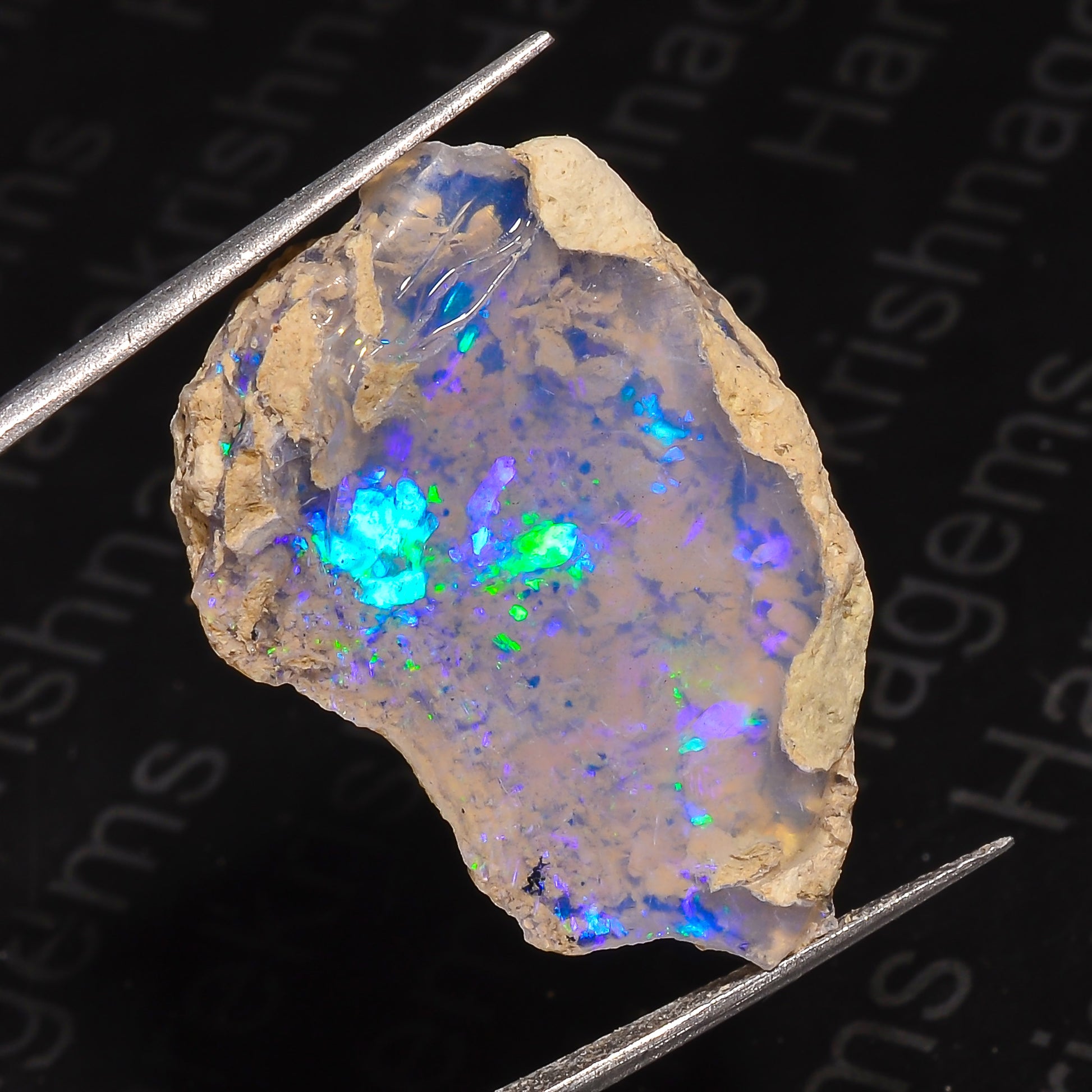 Raw White Ethiopian Opal 18 Ct – Unique Gem for Handcrafted Jewelry
