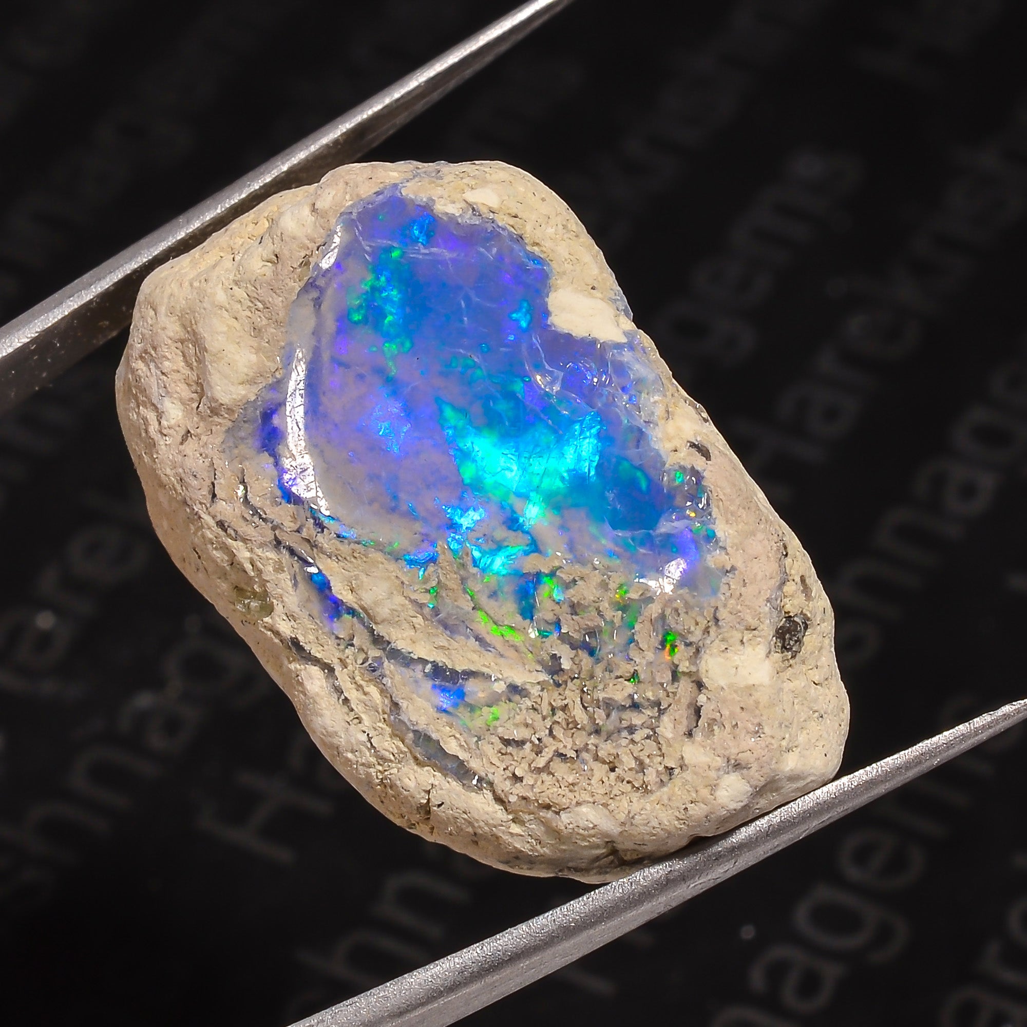 40.5CT Rough White Ethiopian Opal