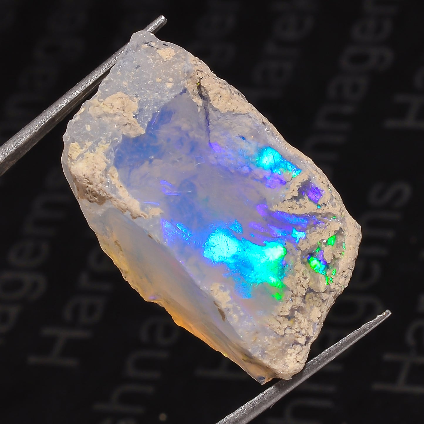 Raw White Ethiopian Opal 19 Ct – Unique Gem for Artisan Jewelry