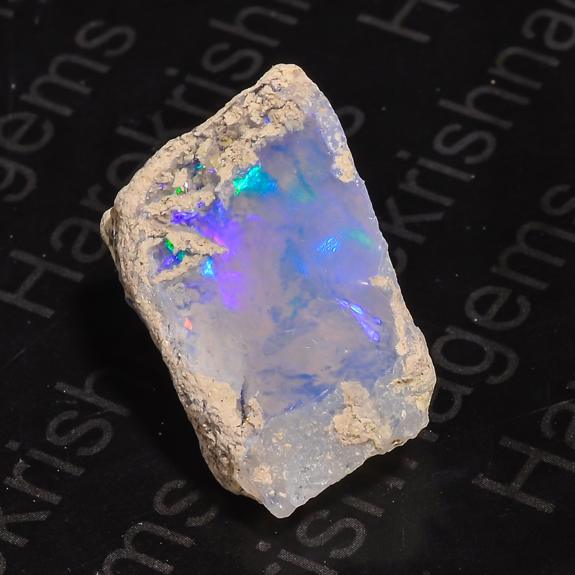 19 Ct White Ethiopian Opal – Natural Gemstone for Metaphysical Use