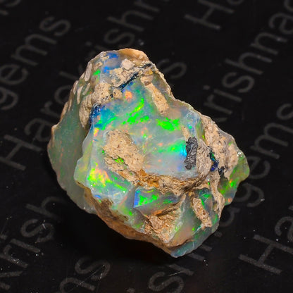 Ethically Sourced Raw Ethiopian Opal with Fire Play