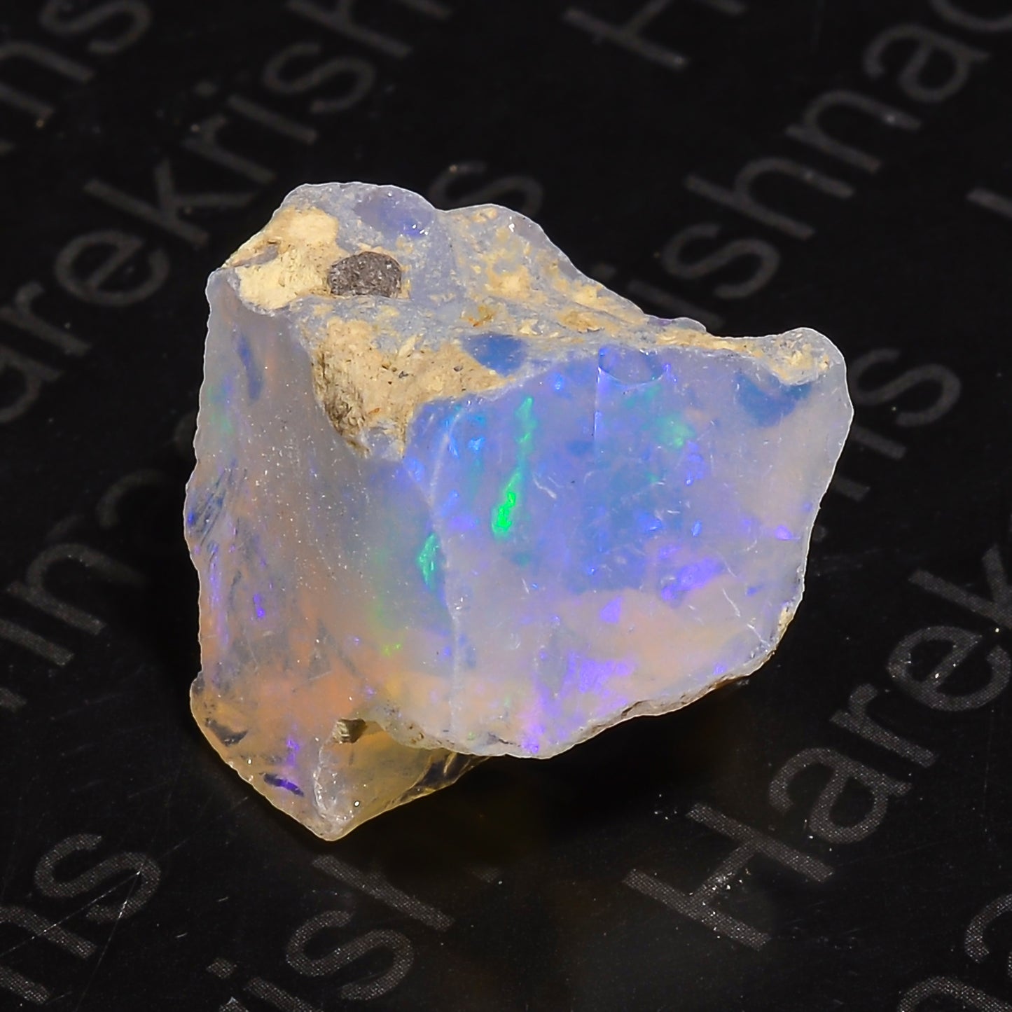 Natural White Ethiopian Opal Stone | Premium Natural Fire Rough
