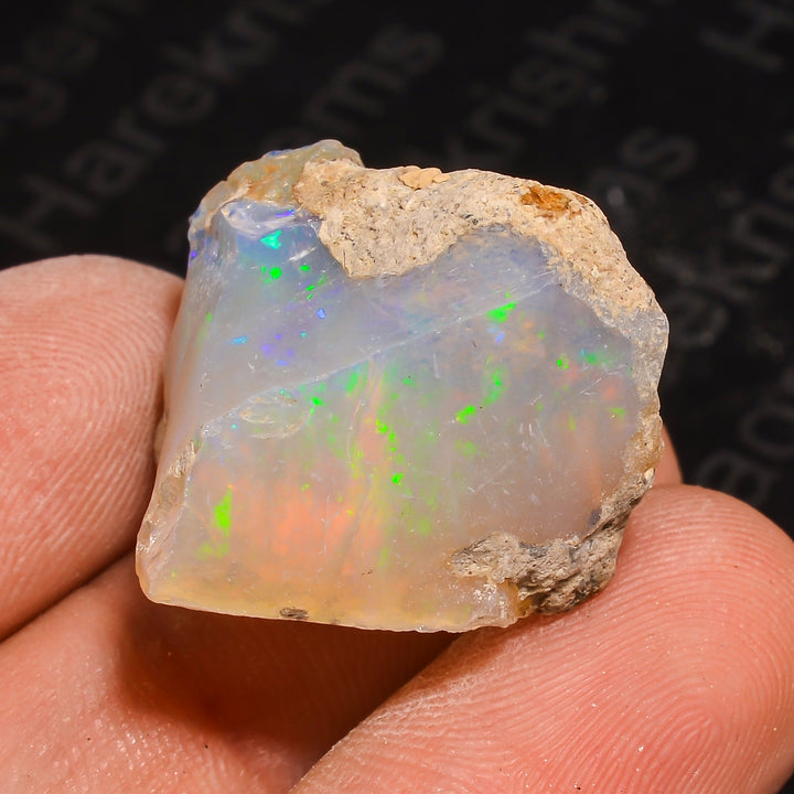 25.5CT Raw White Ethiopian Opal