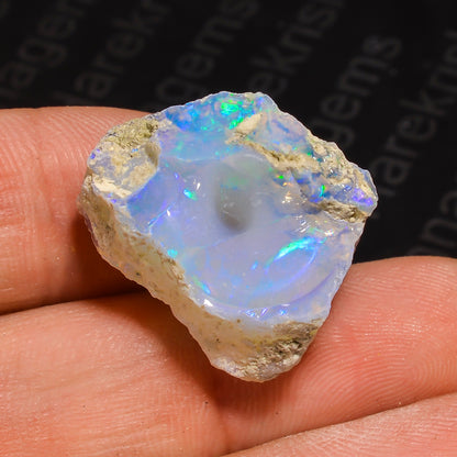 22 Ct White Ethiopian Opal – Collector Grade Gem by Armonia Gems