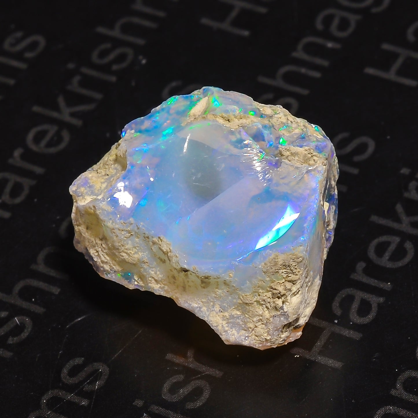 Ethically Sourced Opal Gemstone with Fiery Colorplay