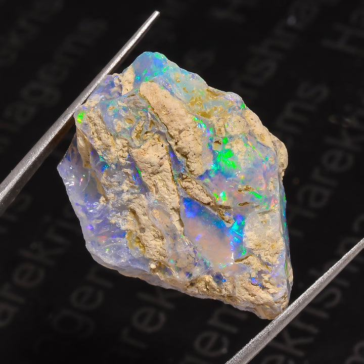 25.5CT Natural White Ethiopian Opal