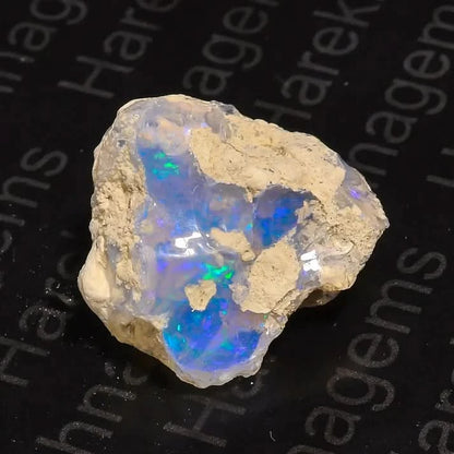 Natural Raw White Ethiopian Opal – Rough Fire Opal Crystal | Unpolished Opal Stone – 5Ct (Gram)