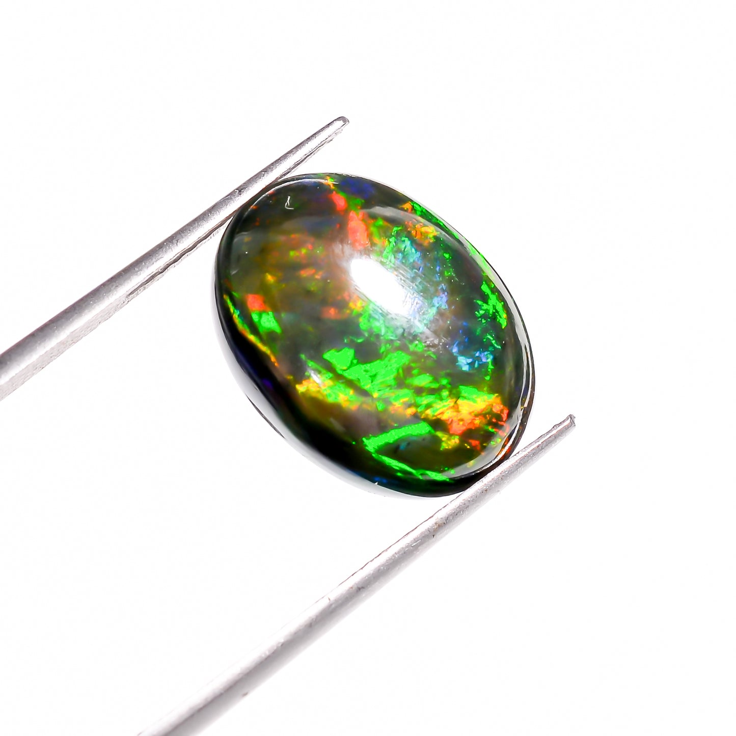 Exquisite 5 Ct Ethiopian Opal Jewelry highlighting a precious Black Opal