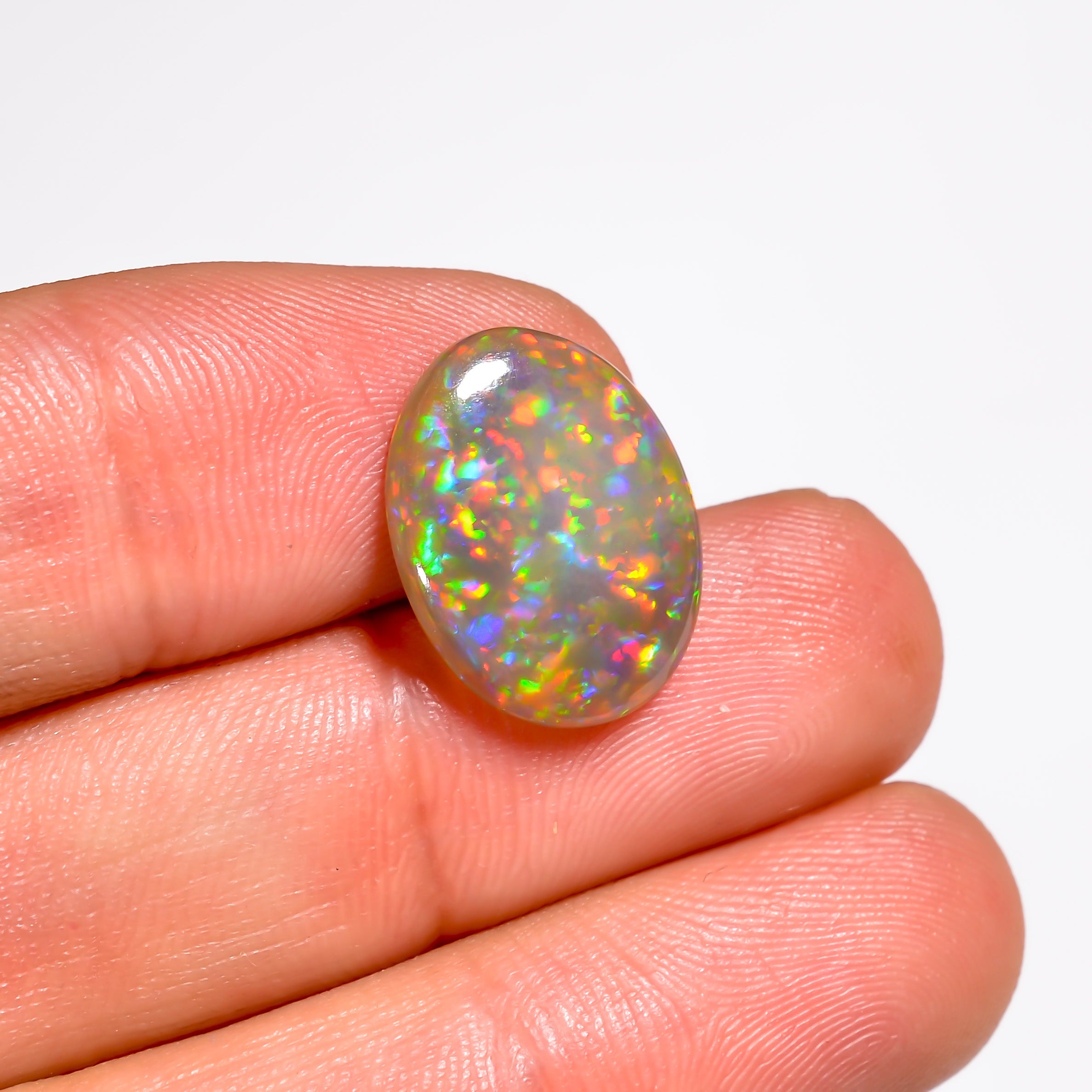 3.5CT Brown Ethiopian Opal Cabochon