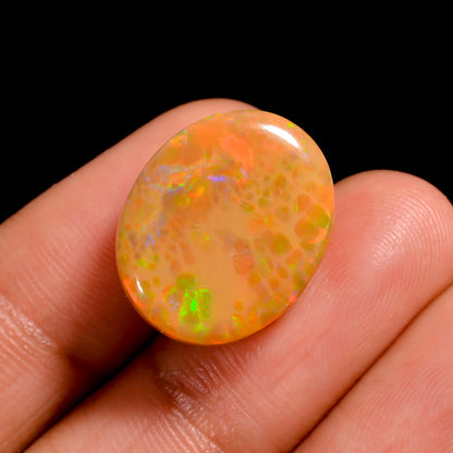 Brown Ethiopian Opal 13.00 Cts Gemstone. Gift for her   
