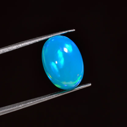 4.50 carat Sky Blue Ethiopian Opal - Loose Gemstone for jewellery 
