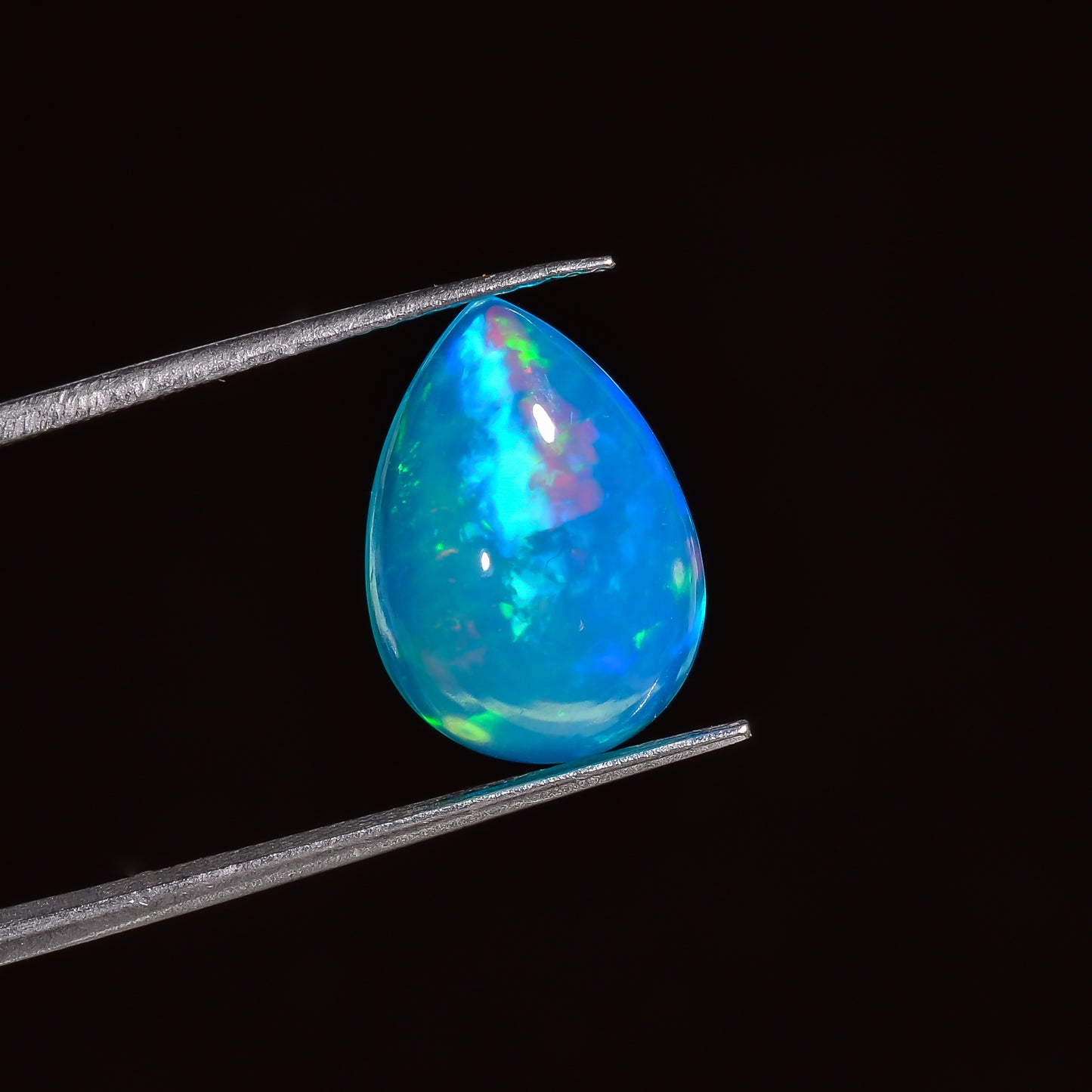 Natural Sky Blue Ethiopian Opal 3.50 Cts Loose Gemstone 

