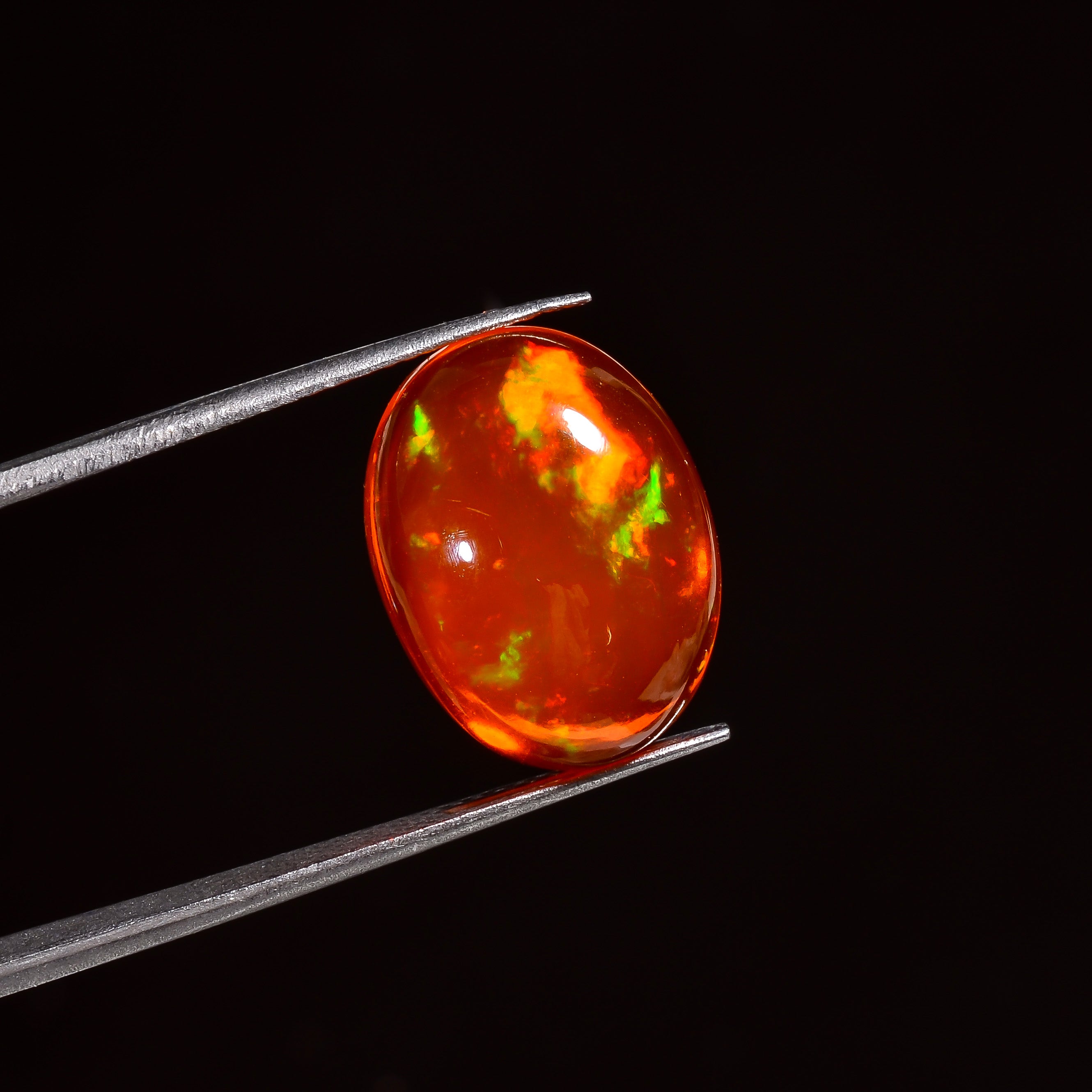 6.5CT Orange Ethiopian Opal Cabochon