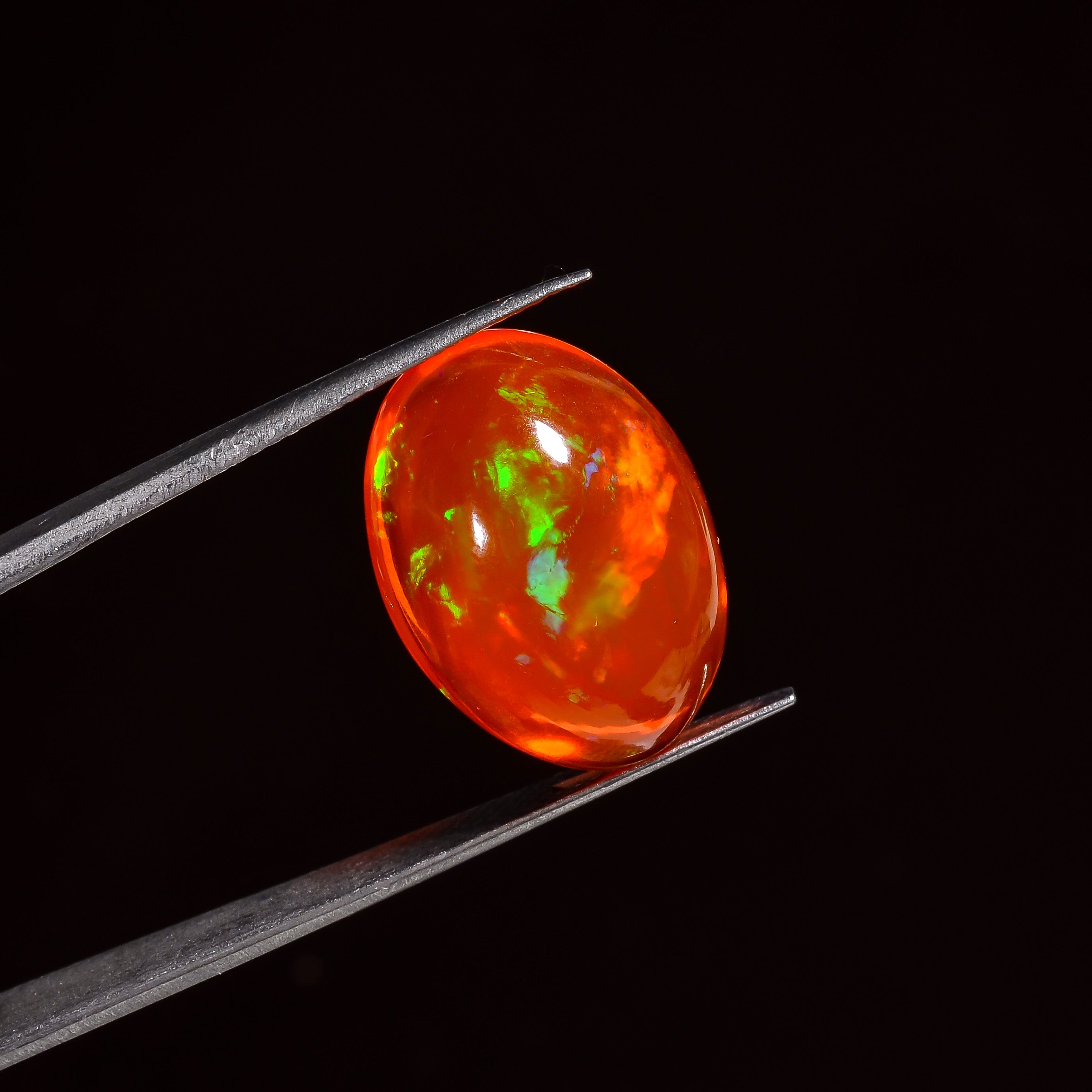 10.5CT Orange Ethiopian Opal Cabochon